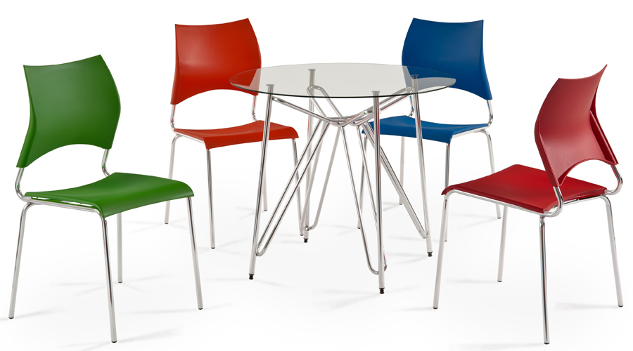 Conjunto mesa Sidamo MA 150 e cadeiras Sidamo
              Paris CA 220