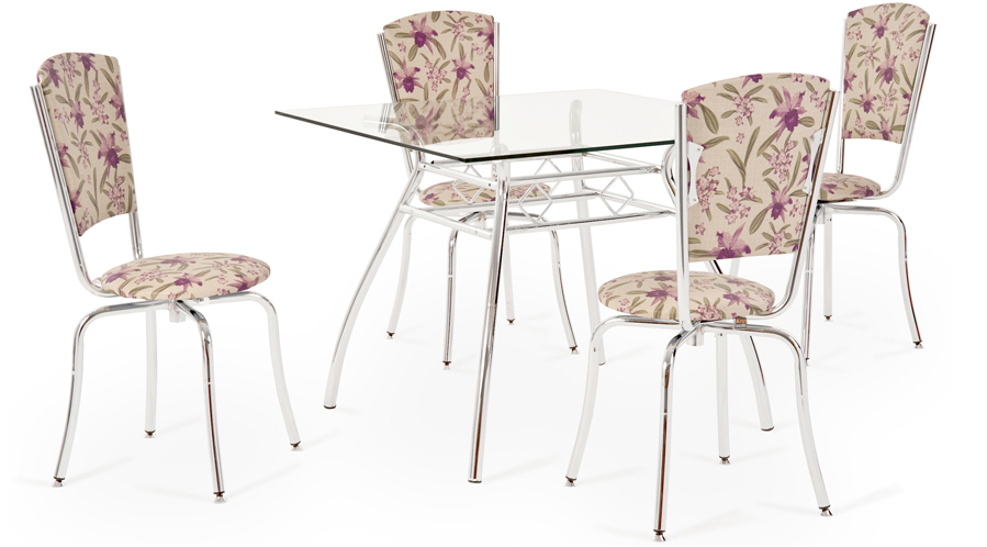 Conjunto mesa Sidamo MA 160 e cadeiras Sidamo
              Caracas CA 231