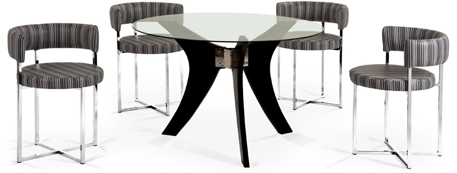 Conjunto mesa Sidamo MA 168 e cadeiras Sidamo
              Bruxelas CA 211