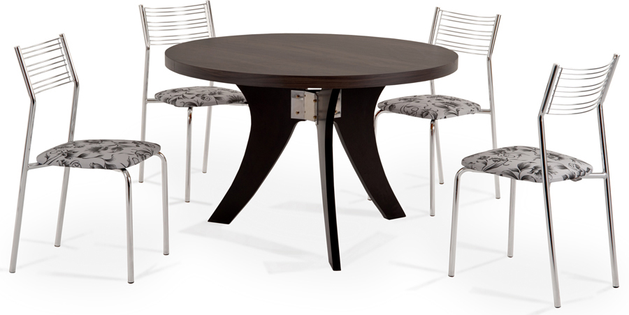 Conjunto mesa Sidamo MA 168 e cadeiras Sidamo
              Cairo CA 208