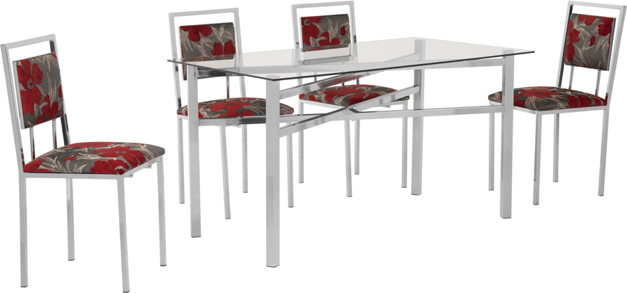 Conjunto mesa Sidamo MA 171 e cadeiras Sidamo
              Tóquio CA 219