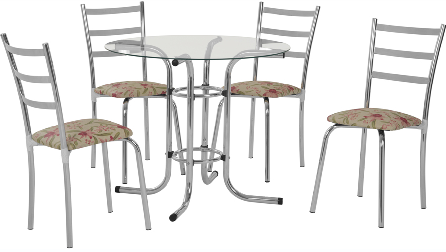 Conjunto mesa Sidamo MA 176 e cadeiras Sidamo
              Jacarta CA 254